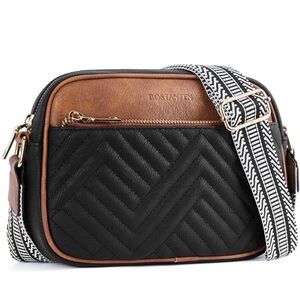 Quilted Crossbody Leather Purse